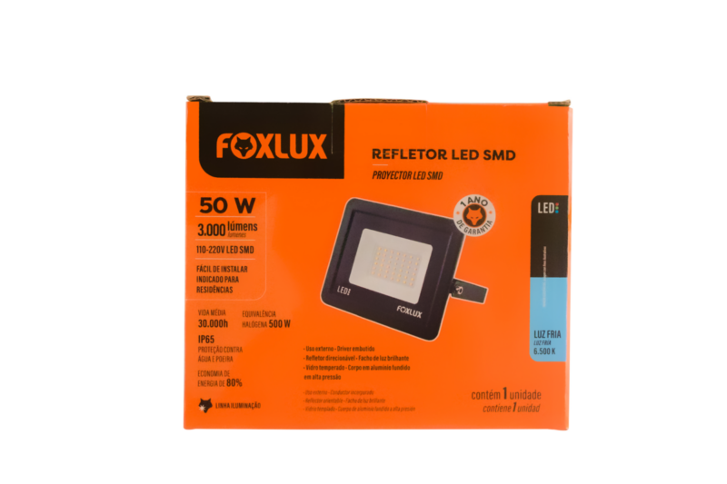 Refletor LED Pt 50 W 6,5k Slim (LED38.22)