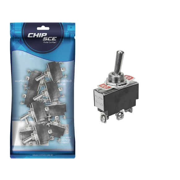 Chave Alavanca 3 Polos 15a-125 V 10a-220 V Chipsce (023-0780)