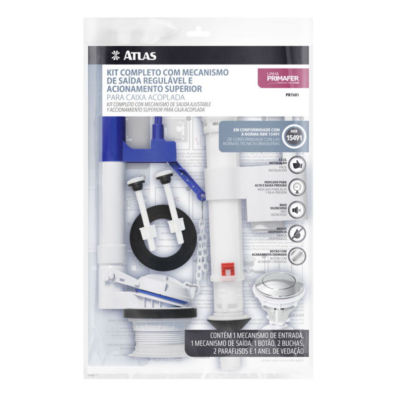 Mecanis Cx Acop Universal Completo Ac Sup Cas (PR7601)