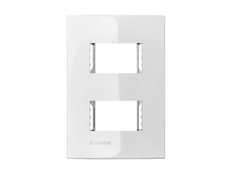 Iris Placa 4x2 2mod Comsuporte (250007/A7B10001340187)