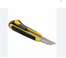 Estilete 18 Mm Emborrachado Melfi (10104)