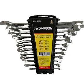 Jogo Chaves Combin 12pc 6a22 Mm Thompson (1827)