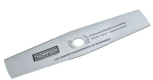 Lamina Pararocadeira 255 Mm 3 Pontas furo1" Thompson (873)