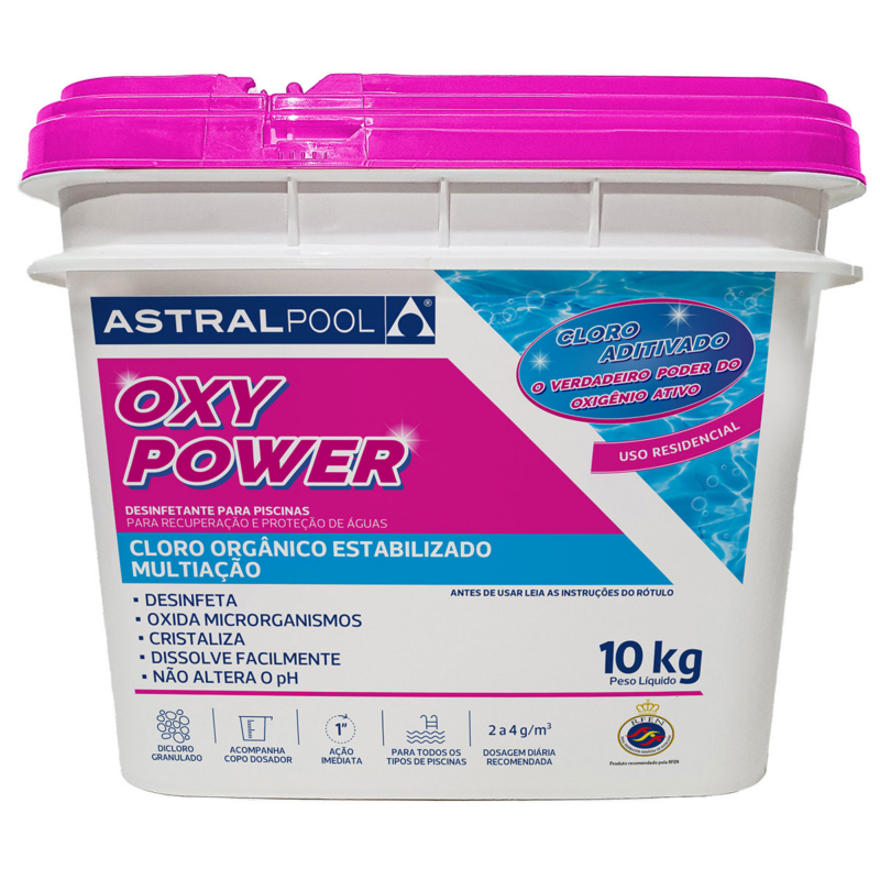 Cloro Oxypower 3x1 Multipl Acao 10 Kg (210205T)