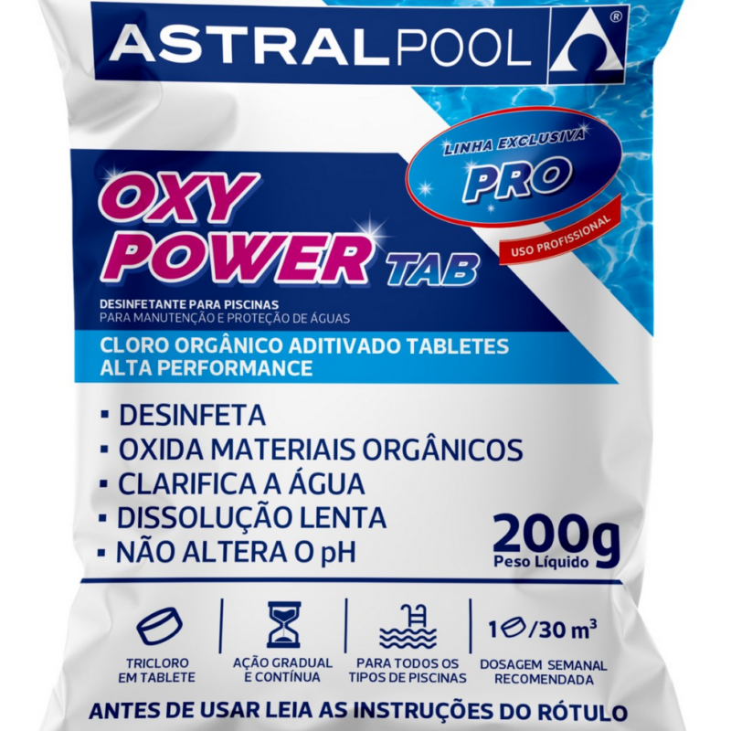 Cloro Astralpool 200g Pastilha (212054)