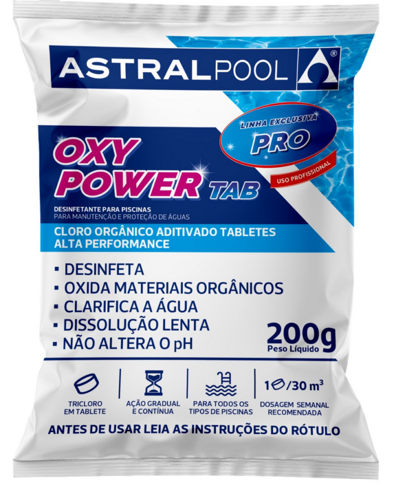Cloro Astralpool 200g Pastilha (212054)