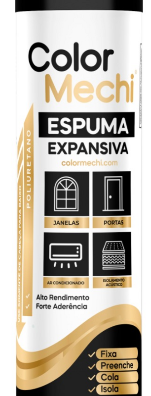 Espuma Expansiva Pu 500ml 310gr Color & Cola (008.002.001.001/1.002.001.001)