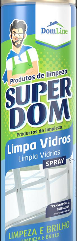 Limpa Vidros Spray Super 300ml 200g (0210174)