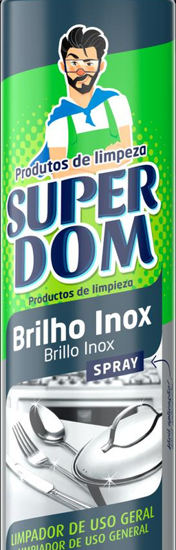 Limpa Inox Spray Super 300ml 200g (0210175)