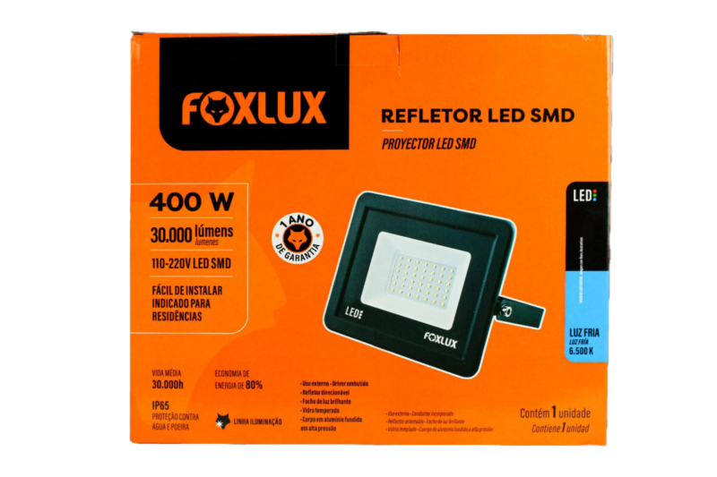 Refletor LED Pt 400 W 6,5k Slim (LED38.16)