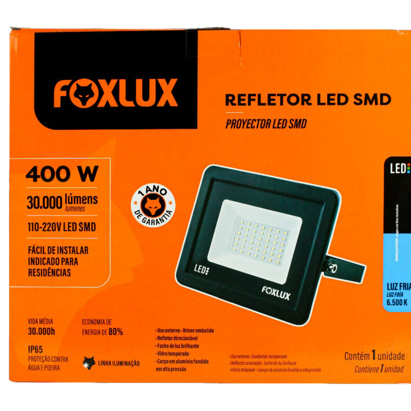 Refletor LED Pt 400 W 6,5k Slim (LED38.16)