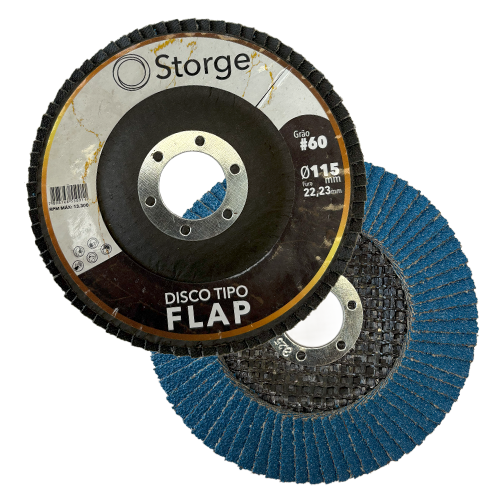 Disco Flap Reto 4.1/2" G60 Zirconio Storge (90166)
