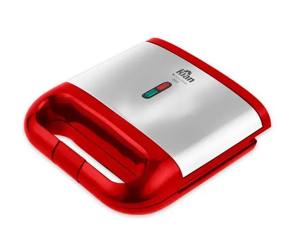 Sanduicheira e Grill Vermelho/inox 220 V 750 W Kian (24498)
