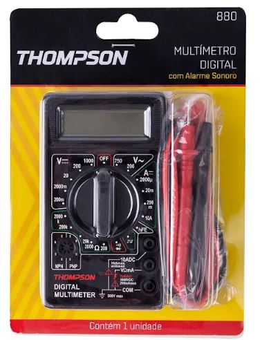 Multimetro Digital Thompson (880)