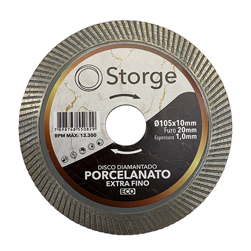 Disco Diam Turbo Porcelan 105 Mm Storge (90008)