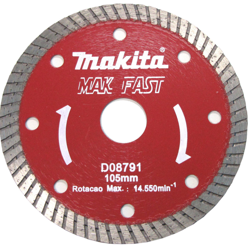 Disco Diam Turbo 105 Mm Mak-fast Makita (D-08791)
