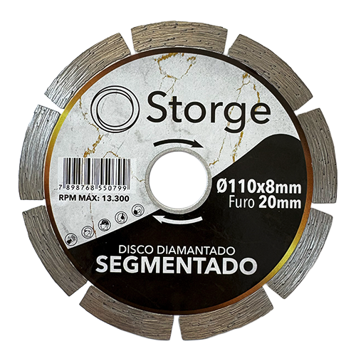 Disco Diam Segm 110 Mm Storge (90143)
