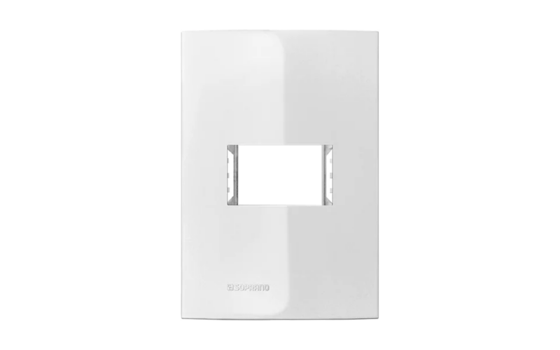 Iris Placa 4×2 1mod Comsuporte (250006/A7B10001340186)