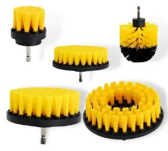 Jogo de Escova Rotativa Plast Com05un Titanium (06065)