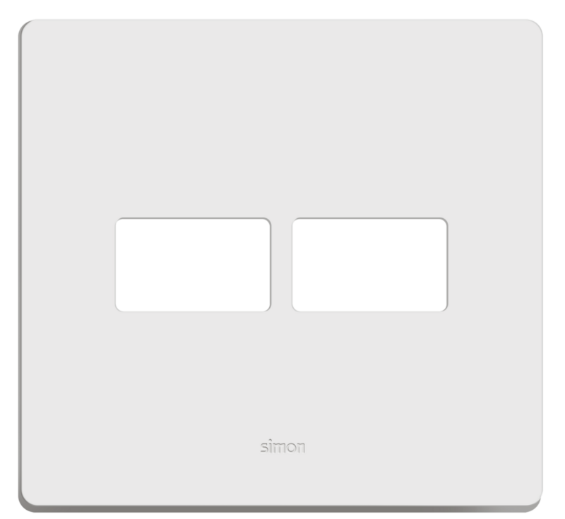 Placa 4×2 1post Simon (300911-38)