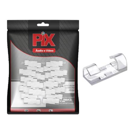 Clips Organizador de Cabos e Fios 8 Mm (056-0033)