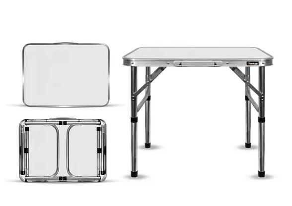 Mesa Dobravel Aluminio 60x45x60 Cm (07728)