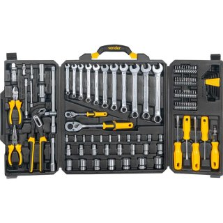 Jogo Ferramentas 1/4" 110pc Commaleta Cromo-vanádio Vonder (3599110105)