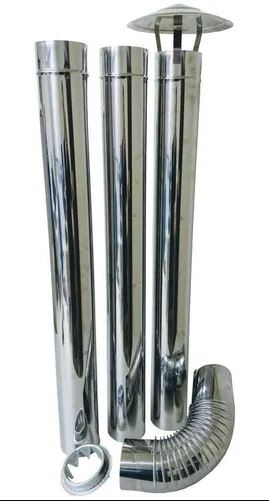Kit Parafogao a Lenha 110 Mm Inox Baldebras (149)