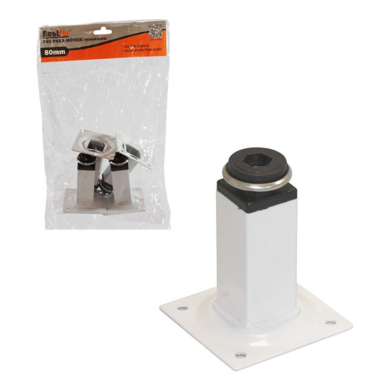 Pes Paramoveis Pp Quad Br 08 Cm Com04pc Bestfer (BFH2625)