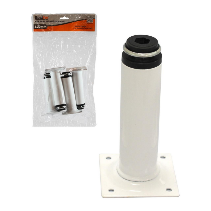 Pes Paramoveis Pp Red Br 12 Cm Com04pc Bestfer (BFH2649)