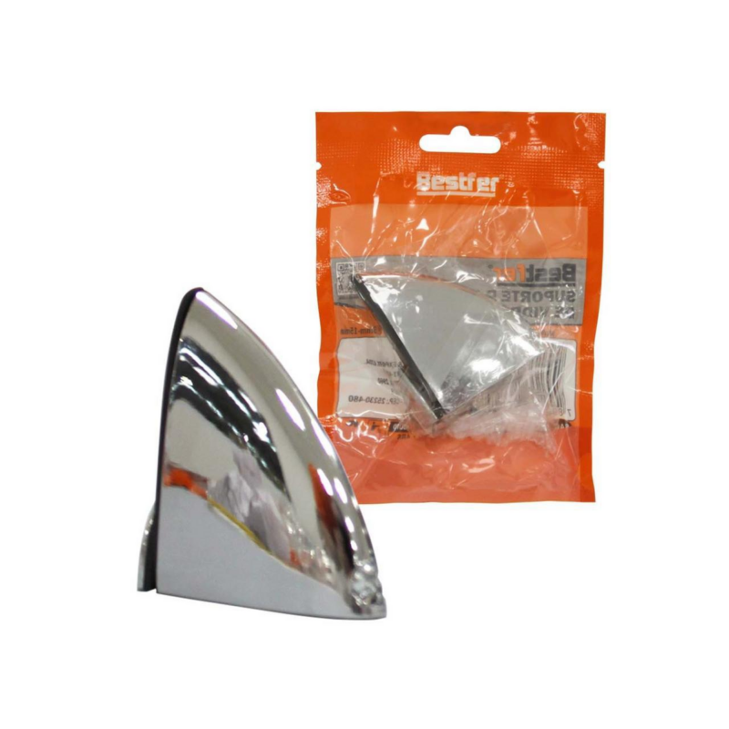Suporte Prateleira Vidro Tucano 5-15 Mm Bestfer (BFH2676)