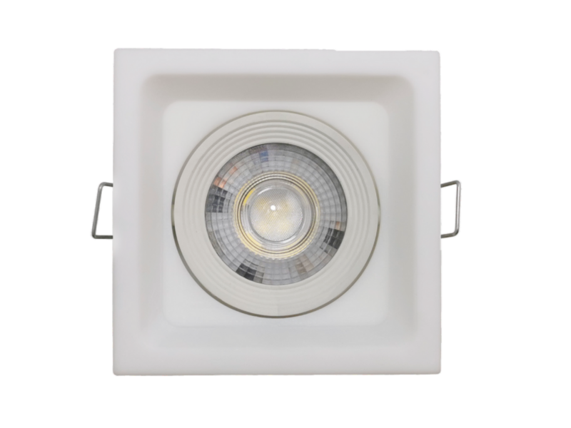 Spot LED Emb Quad 5 W Mov Recuado 6k Br (18034)