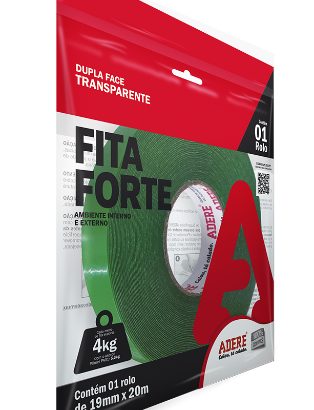 Fita D Face Acr 19mmx20mt Fita Forte 080 (28452001440)