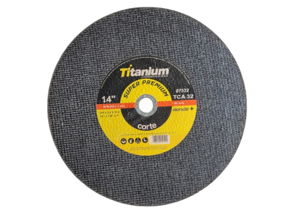 Disco de Corte 14x1/8x1" (2telas) Titanium (07532)