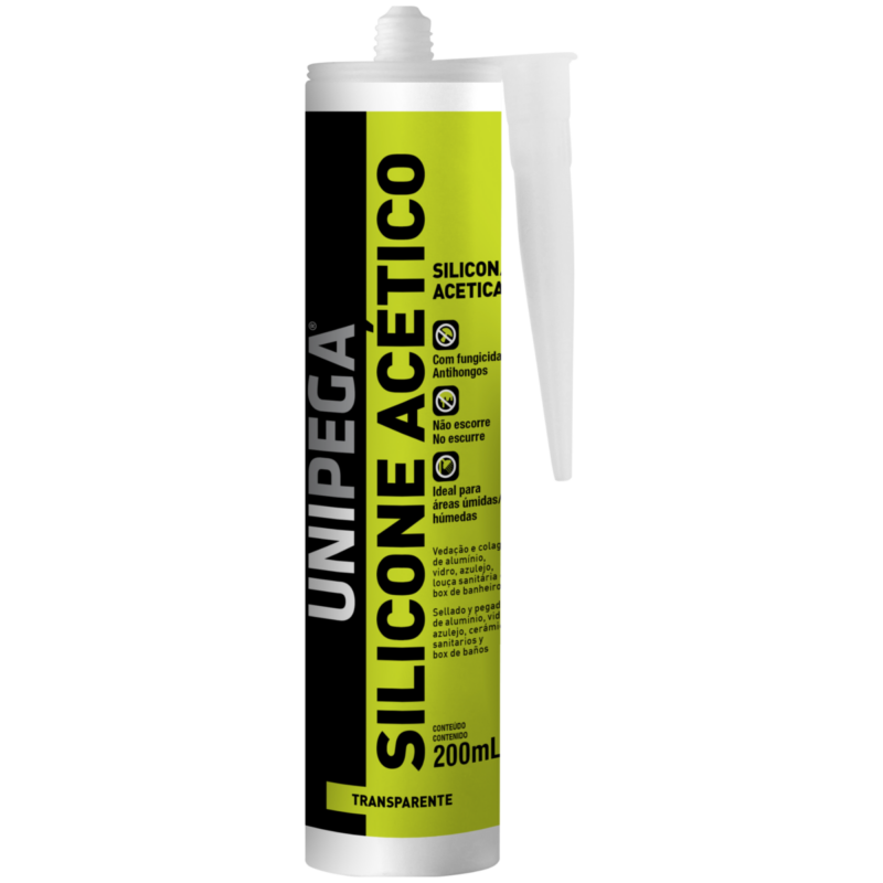 Silicone Acetico Branco 200gr (AES0509.0637)