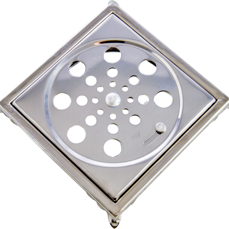 GRELHA INOX QUAD 100MM C/CX