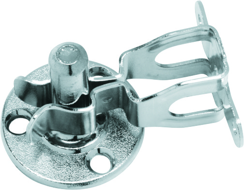 FIXADOR P/PORTA PISO CROM