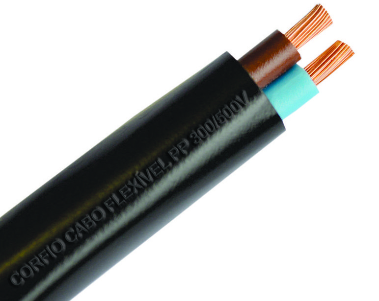 CABO PP 2X 2,5MM 1KV HEPR MT