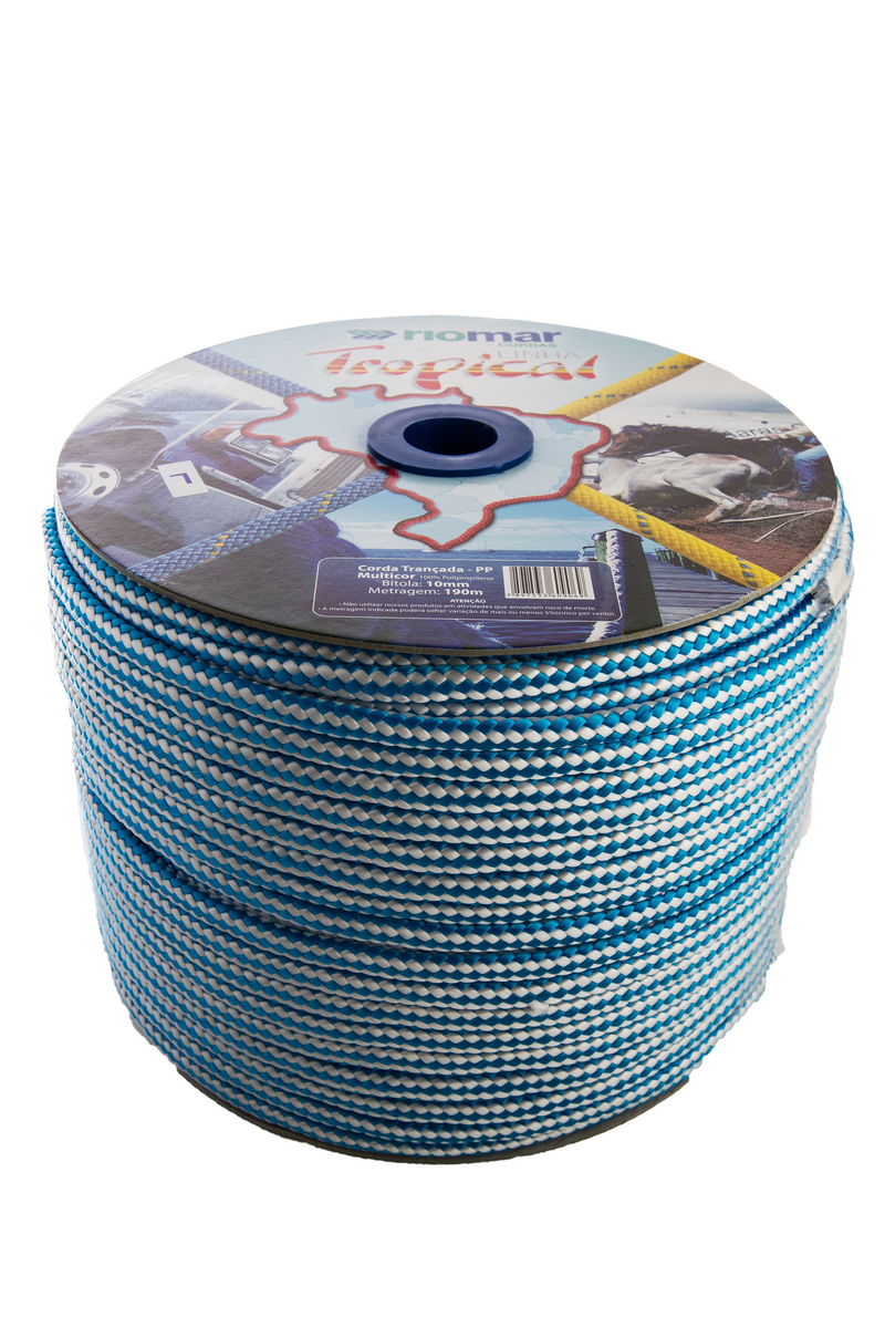 CORDA TRANC SEDA PP COLOR 10MM 190MT