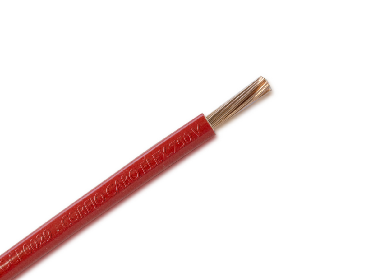 CABO FLEXIVEL 10,0MM AZ 750V