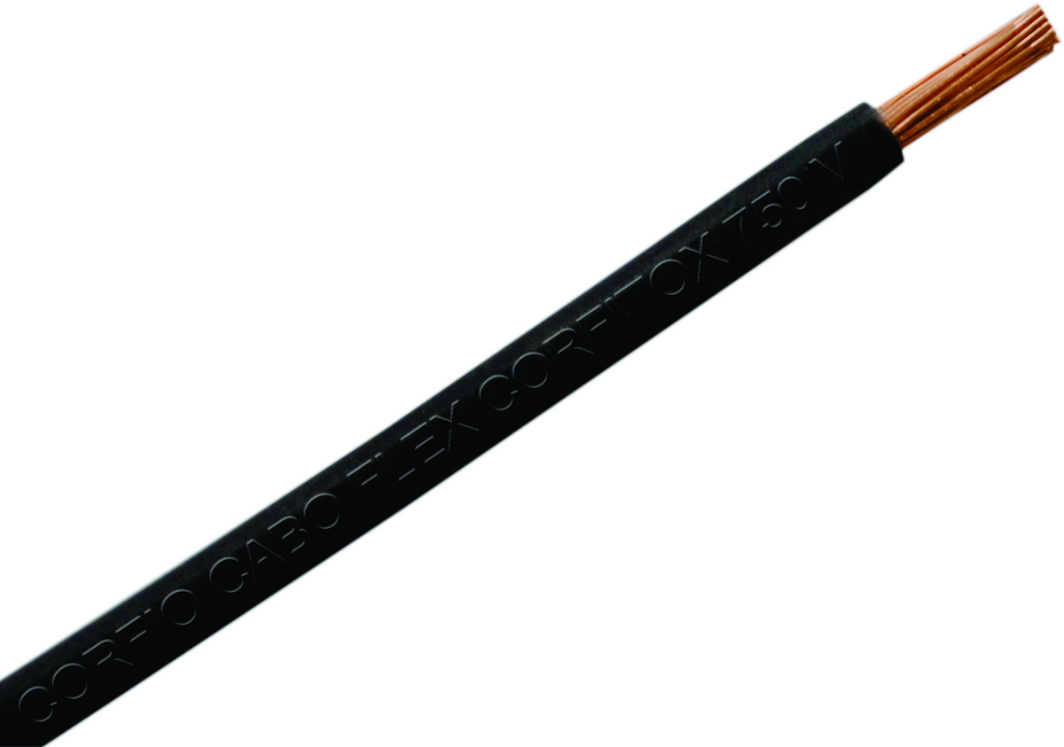 CABO FLEXIVEL 4,0MM AZ 750V CORFITOX