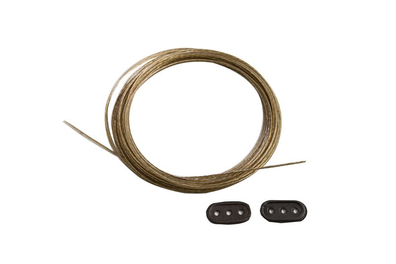 VARAL DE ACO CABO REVEST PVC 15M