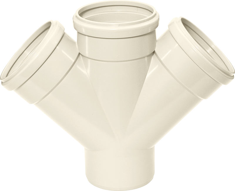JUNCAO ESGOTO 45 DUPLA 100MM SR