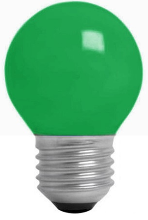 LAMP INC BOLINHA 15W 220V VERDE