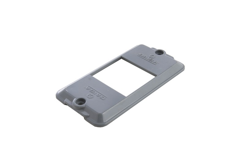 TAMPA CONDULETE 2TEC PVC CINZA