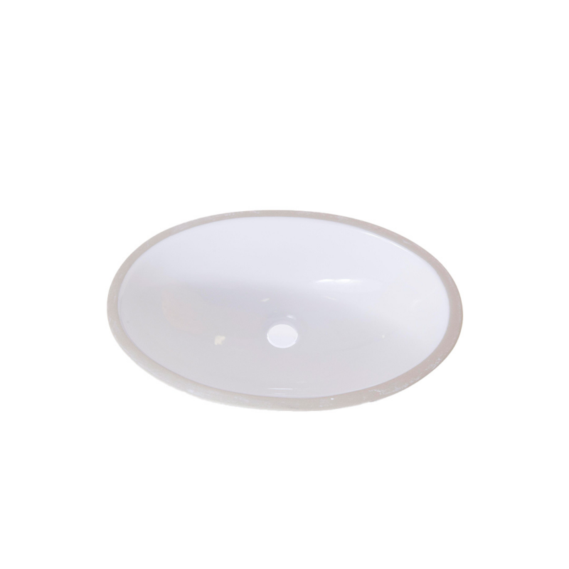 CUBA LOUCA EMB OVAL MD BR 49X32CM