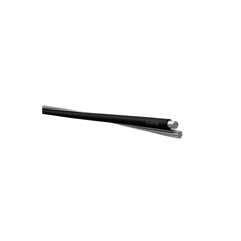 CABO MULT ALUM DUPLEX 1X1X10+10MM