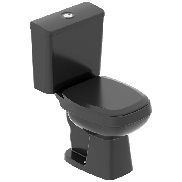BACIA C/CX ACOP PRETA CITY PLUS ECOFLUSH