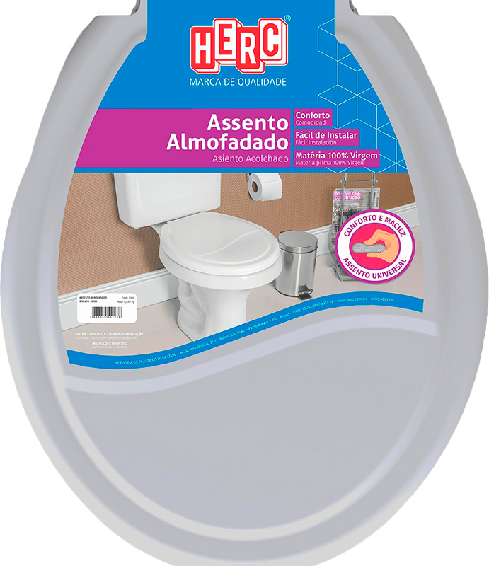ASSENTO PLAST ALMOF OVAL CZ CLARO