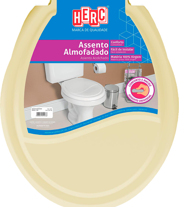 ASSENTO PLAST ALMOF OVAL BG